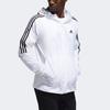 adidas Jackets Men's White Hooded Moderate Other FT2833