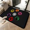 Soft Absorbent Non-Slip Rug Anime The Seven Deadly Sins Floor Mat Home Decor Doormat Bedroom Floor Mat Shower Carpet
