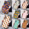 Funny Pizza Best Friends Phone Case For Samsung Galaxy S25 S23 S30 S8 S21 S20 FE S24 S22 Note 10 20 Plus Lite Ultra