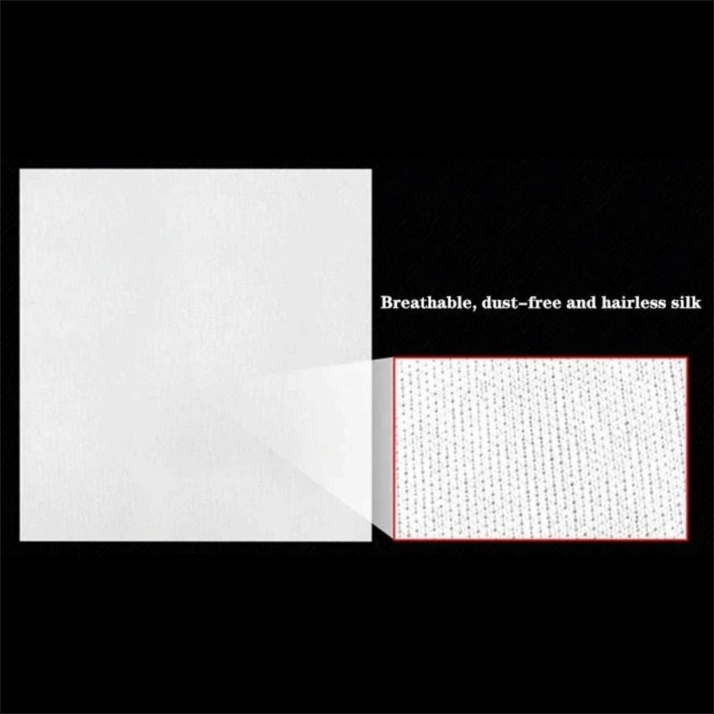 Superfine Fiber Cleanroom Wipers 4/6/9 Inch Dust-free Cleaning Paper Non Dust Cloth  Industrial