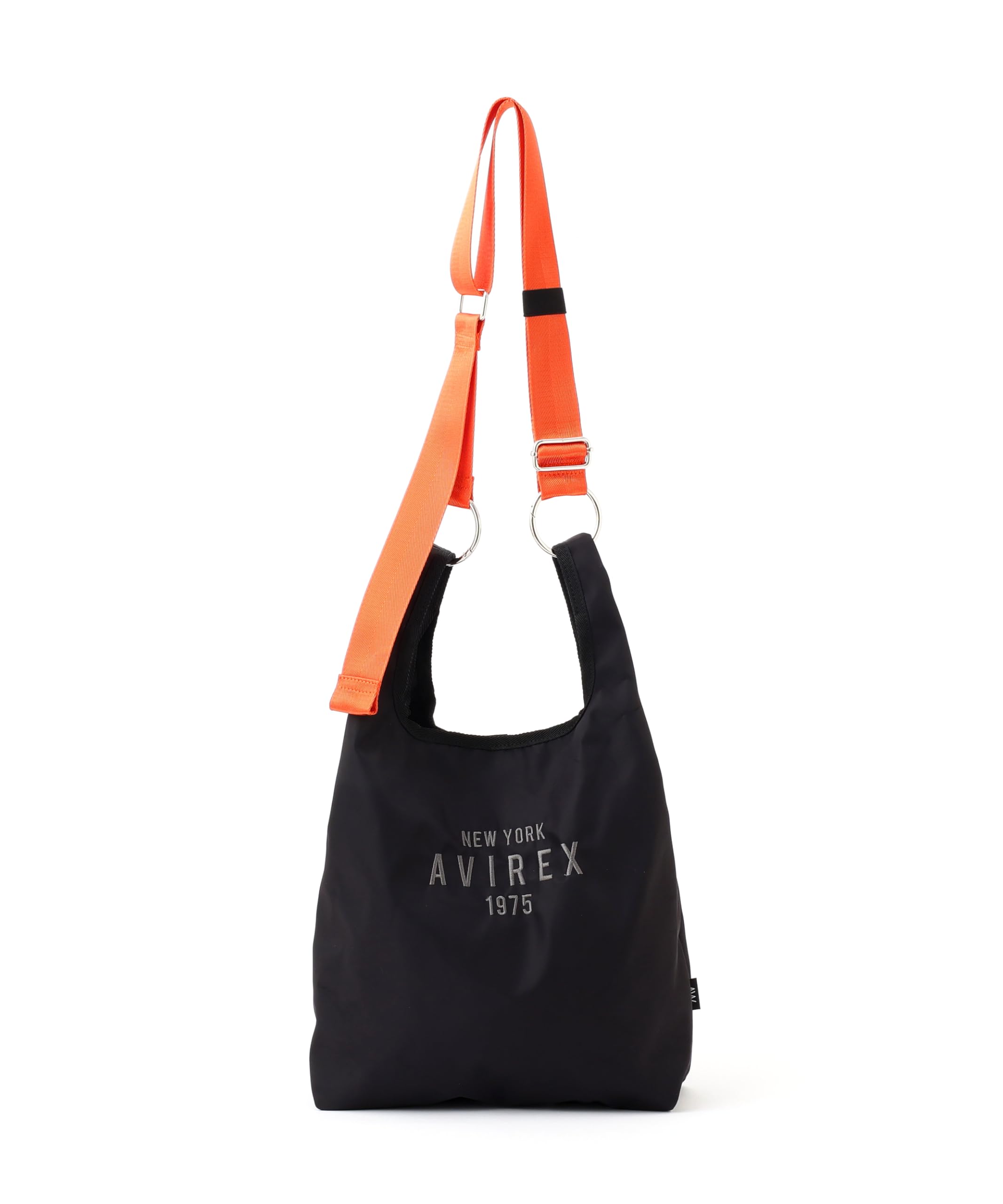 

Avirex 2-Way Nylon Tote Bag, Women s, F 010, Black, 783-5276704, Directly Available at Avirex Stores