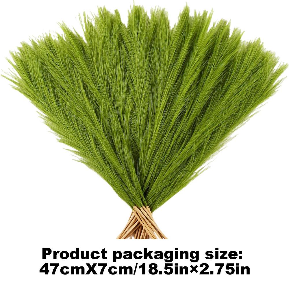 

30 штук искусственных растений, современное украшение, искусственная трава пампасов, украшение для многоразового использования, настольное украшение для гостиной