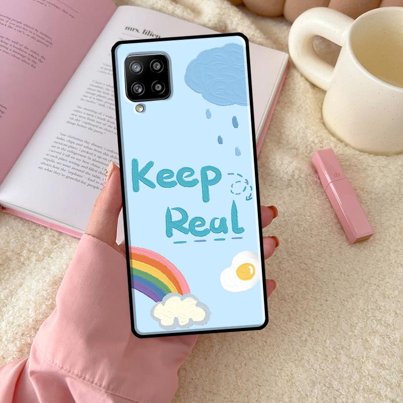 Rainbow Cute Cartoon For Samsung Galaxy A54 A34 A14 A52 A32 A12 A13 A33 A53 A15 A16 A26 A36 A56 A06 A35 A55 Case