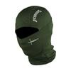 Letter Print Full Face Mask Red Heart Pattern Hood Cover Balaclava Hat  Sun Protection