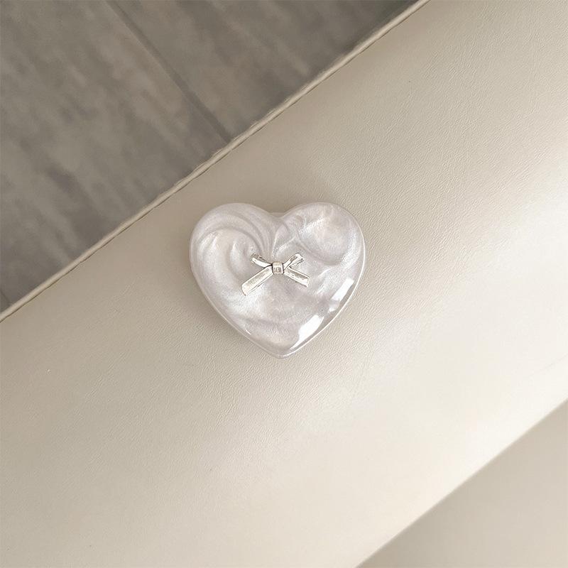 Bow Tie Three-Dimensional Love Mobile Phone Airbag Bracket Paste Retractable Lazy Portable Support Frame