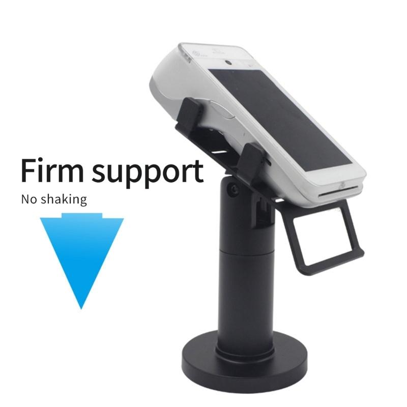 POS Machine Display Brackets Stand Retail Shop Adjustable Card Terminal Stand With Concealed Cable Channel