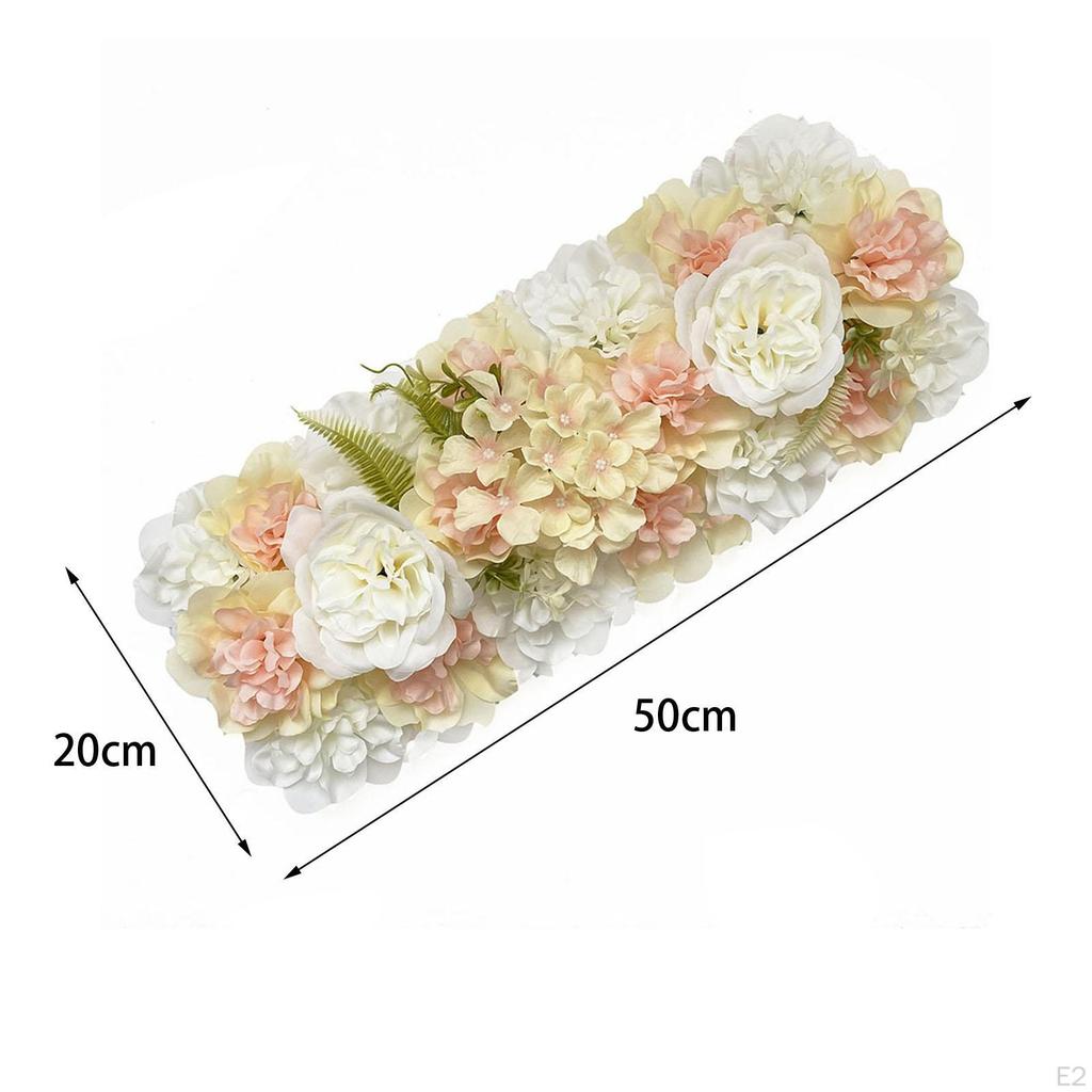 Arch Flower Panel for Table Centerpieces Bouquet Arrangements Silk Wedding Home