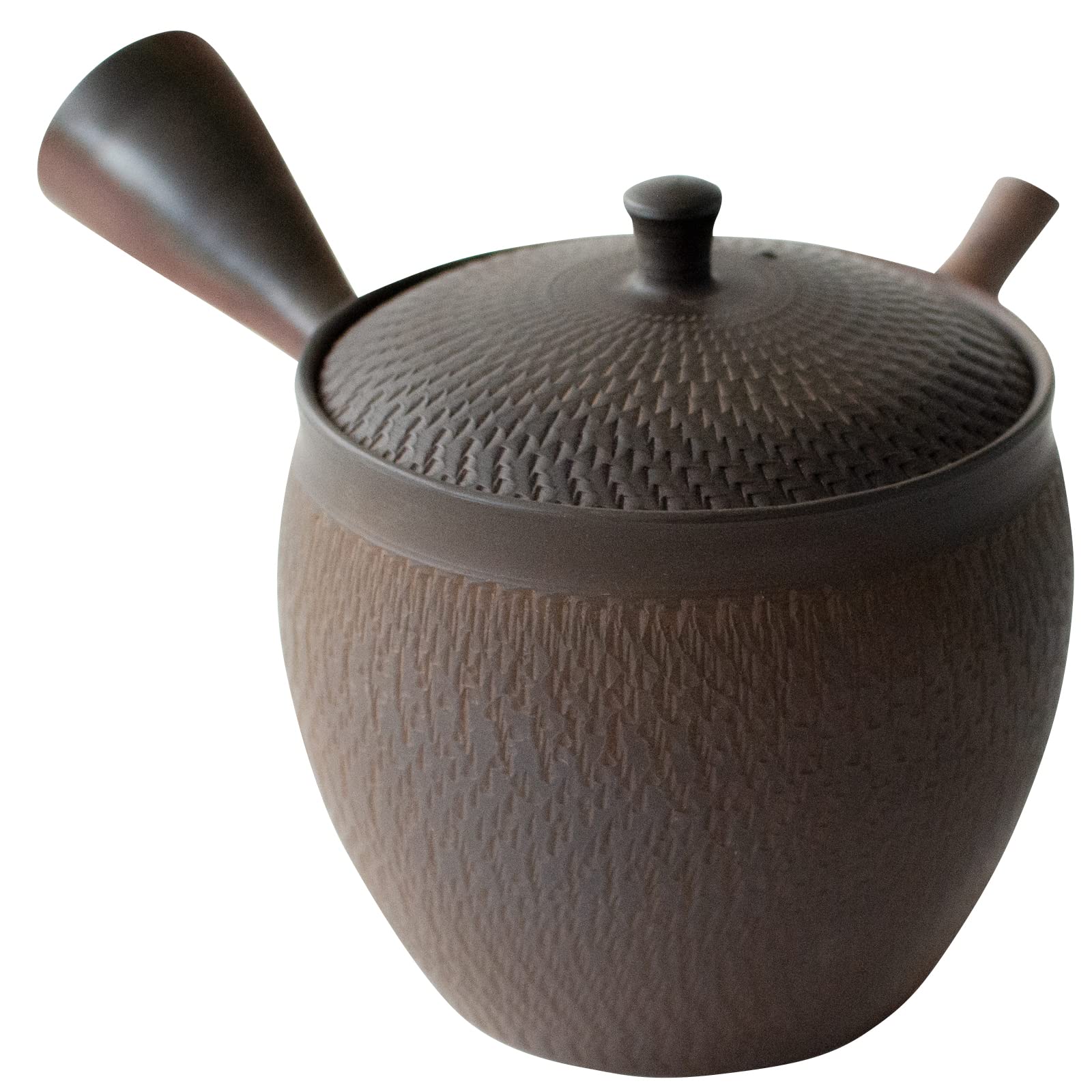 

Tokokuralabo Kyusu Gyokumitsu Kiln Teapot with Ceramesh and Ceramic Tea Serves Tobikanna Suitable for Green and Japanese Made in Product Number 266301 чёрный