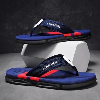 Ciabatte infradito estive da uomo di alta qualità, infradito da spiaggia, casual, traspiranti e antiscivolo, da uomo, estive, all'aperto