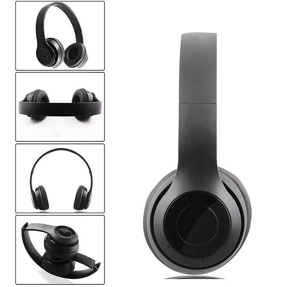 P47 Kabelloses Stereo-Headset Karte MP3-Player Bluetooth-kompatibel 5.0 Gaming-Headset Unterstützung Freisprecheinrichtung Eingebautes Mikrofon für Smartphone