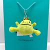 New JC Coffee Bean, Marshmallow, Ladybug, Frog, and Macaron Dessert Keychain & Bag Charm — Plush Toy Gift for Friends