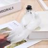 Love Peace Doves Bird Simulation Figurines Garden Hanging Decor Home Decor Creative Crafts White Couple Pigeons Plastic Feather