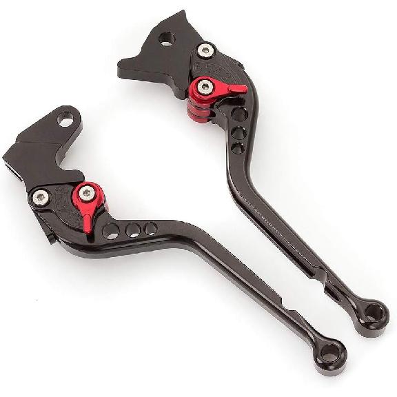 CNC Clutch Brake Levers Fit for RE Classic 350 350cc Meteor 2021-2025, Super Meteor 650 2023, Hunter 350 HNTR 2022-2024 Black Long