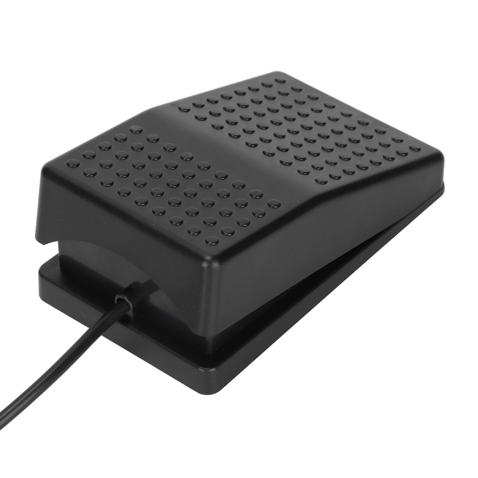 

USB Foot Switch Pedal High Sensitivity Multifunctional Ergonomic Single Foot Switch Pedal with 2m Cable for Computer