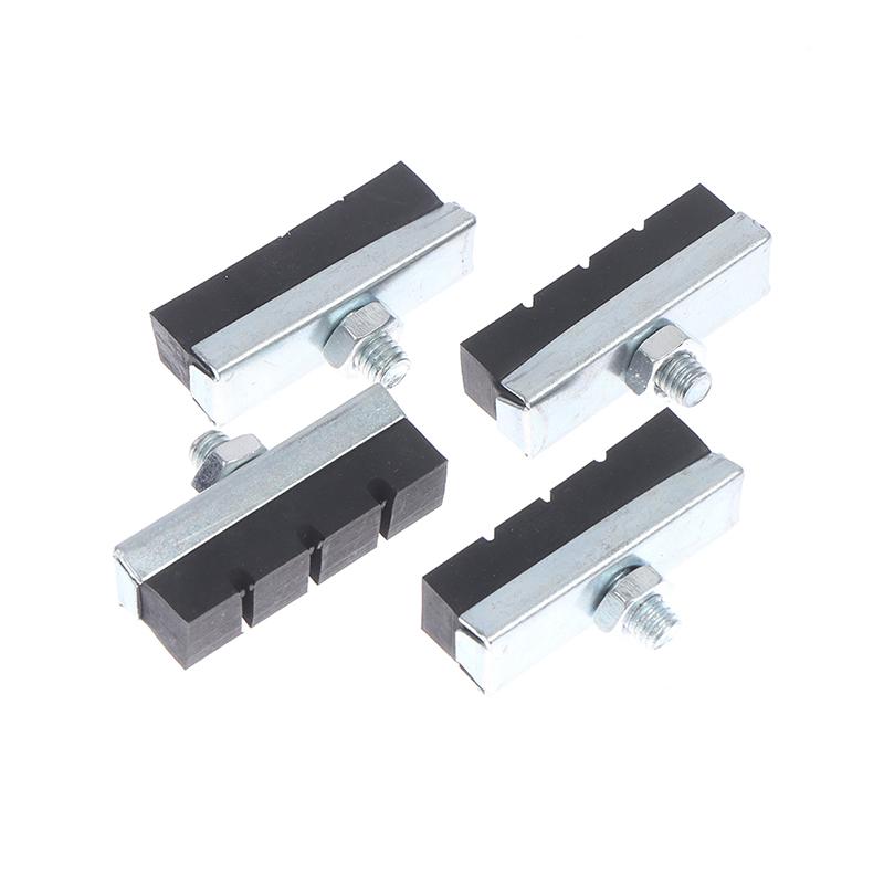 4Pcs Vintage Bike Bremsklötze Für Klassische Fahrrad Radfahren Sattel V-Bremsbeläge