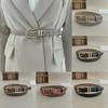 Trendy Color Solid Leather Waist Accessory For Women Casual Looks Fashion Gift