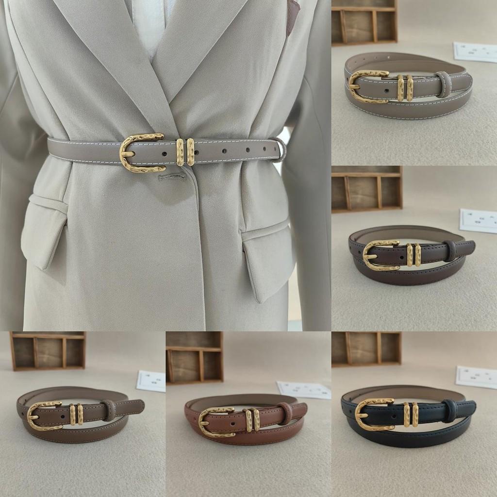 Trendy Color Solid Leather Waist Accessory For Women Casual Looks Fashion Gift
