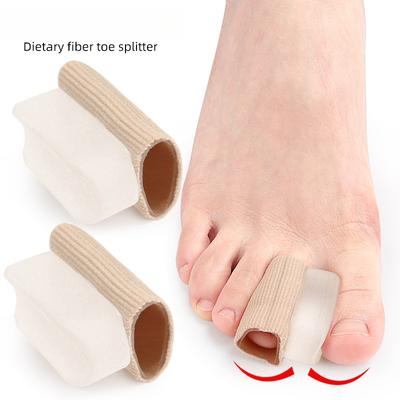 Food Toe Splitter, Hallux Valgus Little Toe Splitter SEBS Foot Protective Cover Separation Overlapping Bending