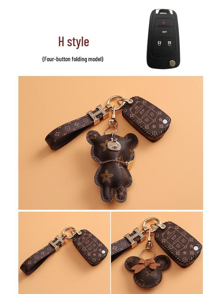 21 Buick Key Cover: New Excelle, Encore, Verano XT, LaCrosse, Regal - Stylish Women's Car Key Case