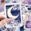 10/30/50/100pcs Cartoon Boho Witchy Magic Moon Stickers Tarot Witch Astrology Decals Suitcase Notebook Phone Aesthetic Sticker
