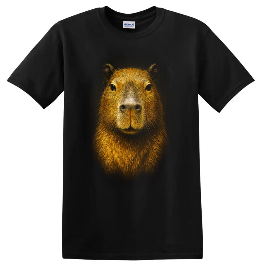 Capybara T Shirt Cute Wildlife Animal Portrait Nature Graphic Tee