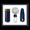 3-in-1 Handheld Fan, Umbrella & Smart Thermos Cup Gift Set