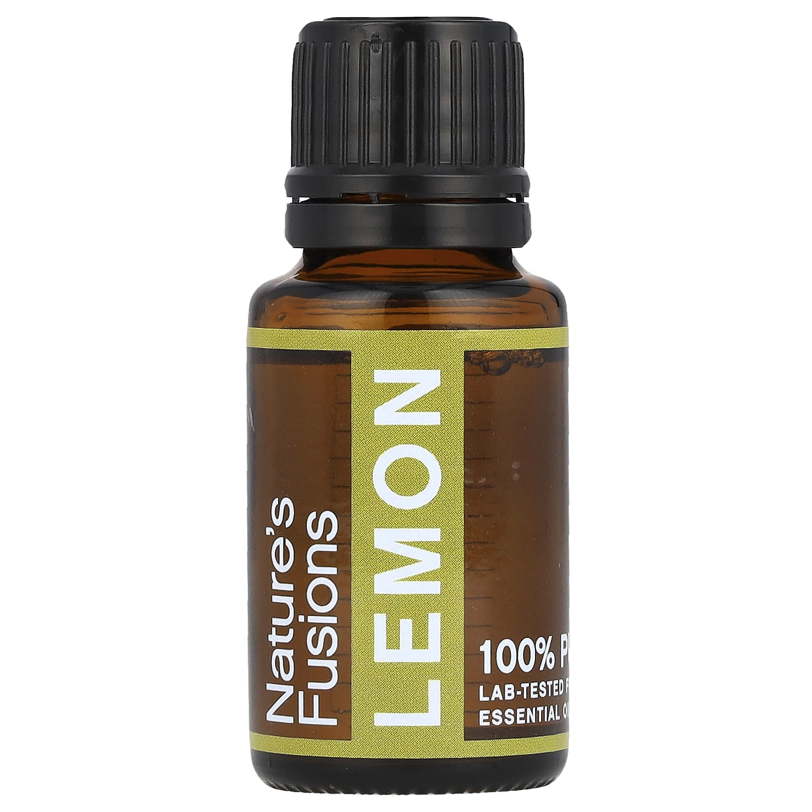 

Nature s Fusions, 100% Pure Essential Oil, Lemon, 15ml