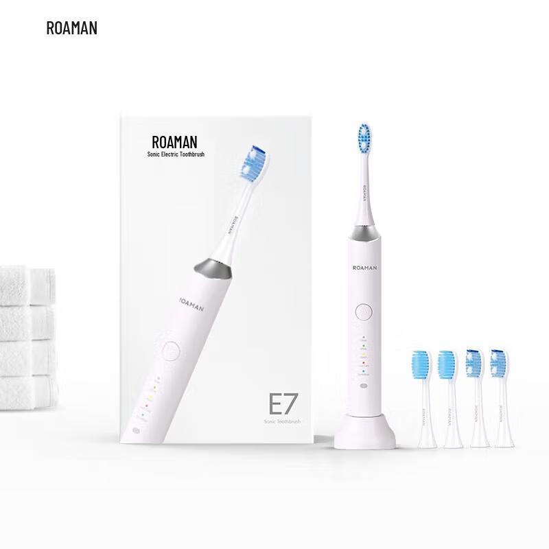 

ROAMAN E7 Sonic Electric Toothbrush CN plug (adapter included)