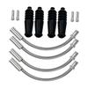 Bike Brake Noodle Cable Guide Pipe,Rubber Boots,Spare Parts,Bike Accessories,Cycling Part Bend Pipe