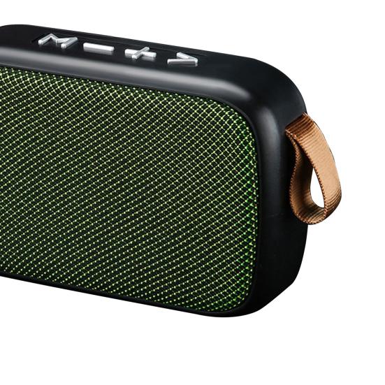 Portable Mini G2 6D Bass Bluetooth-compatible 4.2 Wireless Speaker with USB TF Card Jack Subwoofer Loudspeaker for Indoor Outdoor