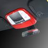 Vorderer Dach-Leseleuchten-Lampenabdeckung-Zierrahmen für Dodge Charger Durango 11+ Rot