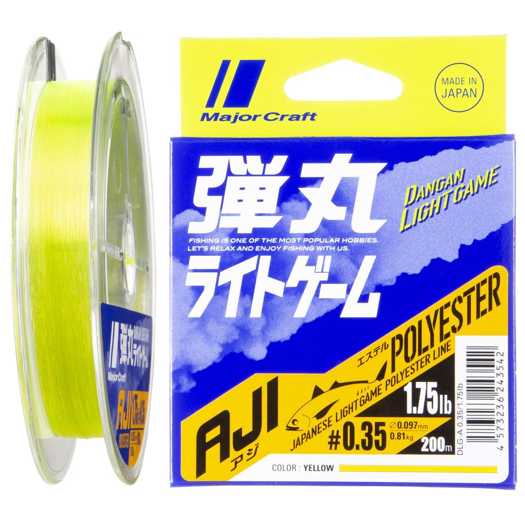 Major Craft Bullet Fluorolite AJI Game Line (Ester) DLG-A 0.35/1.75lb