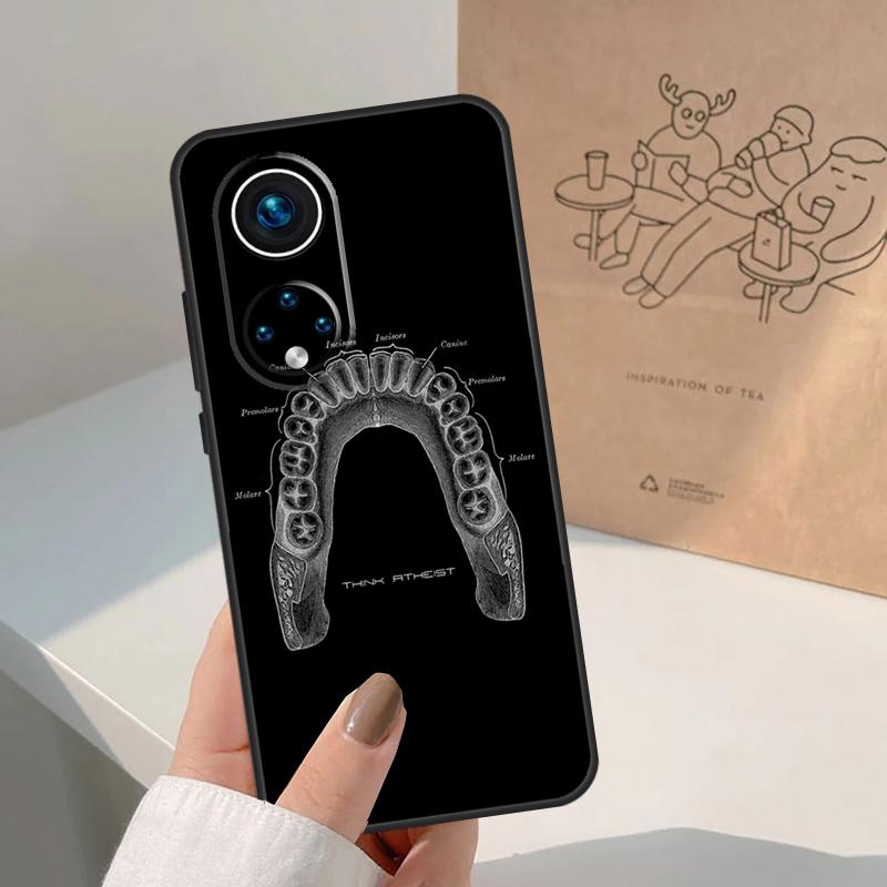 Dentist Tooth Pattern For Honor Magic 8 7 6 5 Pro Case For Honor X9d X9c X9b X9a X8c X8b Win 200 400 50 70 90 Lite