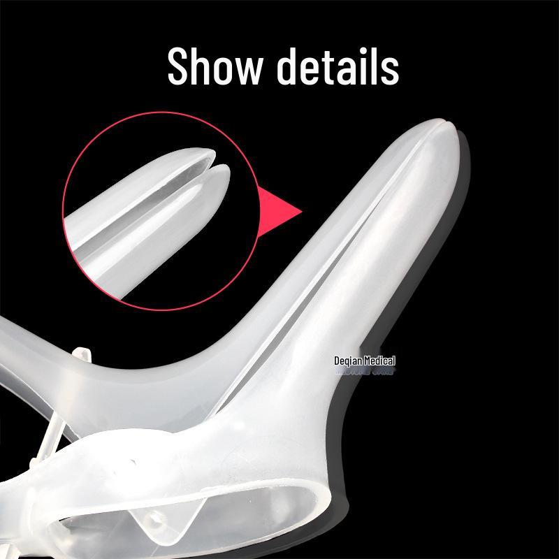 Spatule Vaginale Stérile à Usage Unique: Dilatateur gynécologique semi-transparent