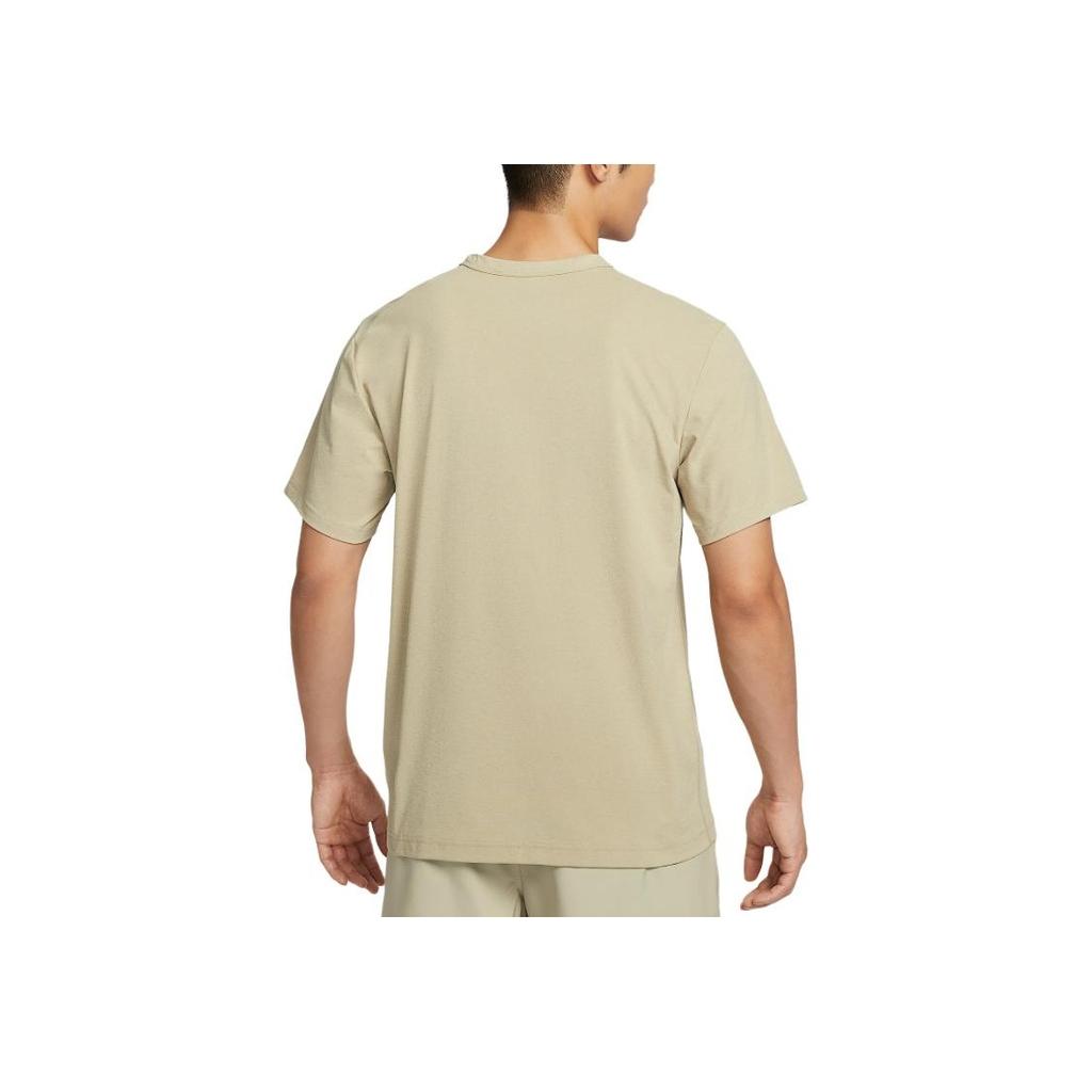 Nike Dri-Fit Uvhyverse Ss25 Swoosh Loose Sweat-Wicking Comfortable Short Sleeve T-Shirt Men Tops Desert-Khaki DV9840251