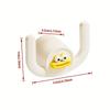 1Pc Cartoon Slippers Hook Bathroom Slipper Rack Shower Storage Organizer Shoe Holder Drainage Stand for Bathrooms and Bedrooms