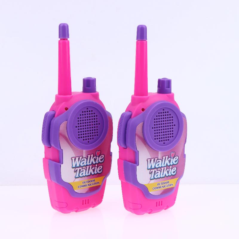 2 Stück Kinder Eltern-Kind-Sprechanlage Cartoon Niedliches Walkie-Talkie Mobiltelefon Outdoor-Spielzeug Jungen und Mädchen Lernspielzeug
