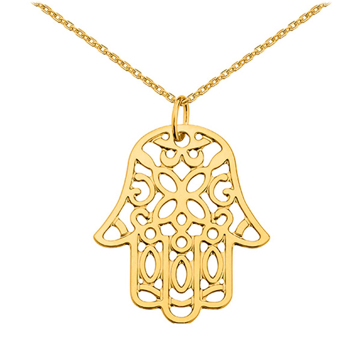 

Altesse [M5932] - Collier plaqué or Fatma doré