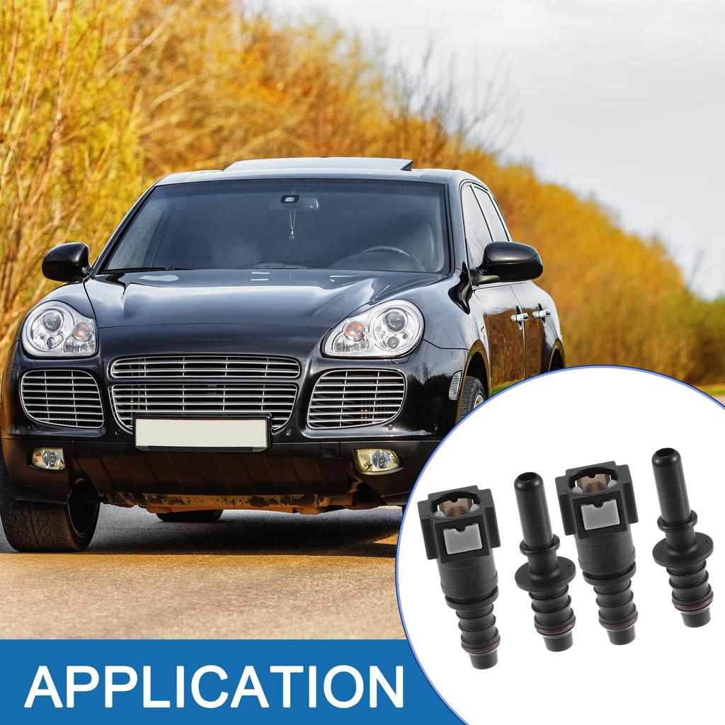 Przewód paliwowy ABSOPRO Prosty Złączka Szybkozłączna 0,3 cala (7,89 mm)