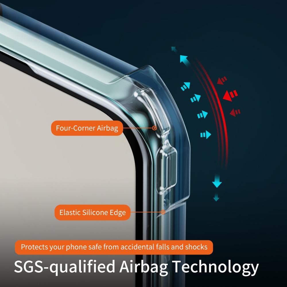 

XUNDD For Honor X60 5G Case Dropproof TPU+Acrylic Clear Back Phone Cover Style A