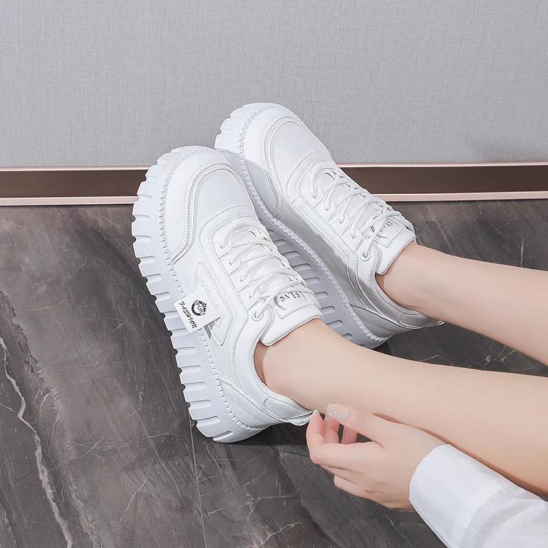 High Platform Low Skate Skate Shoes Woven Tennis Boots Casual Sneakers For Women Sports Vintage Maker Sapatenos Outing