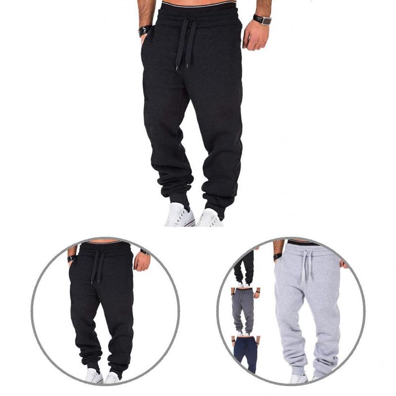

Adjustable Drawstring Mid Waist Training Trousers Drawstring Training Pant 6 2XL