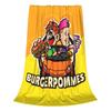 LukasBS Burgerpommes Cartoon Blankets Flannel ICrimax Game Music Portable Super Warm Throw Blanket for Home Outdoor Bedspread