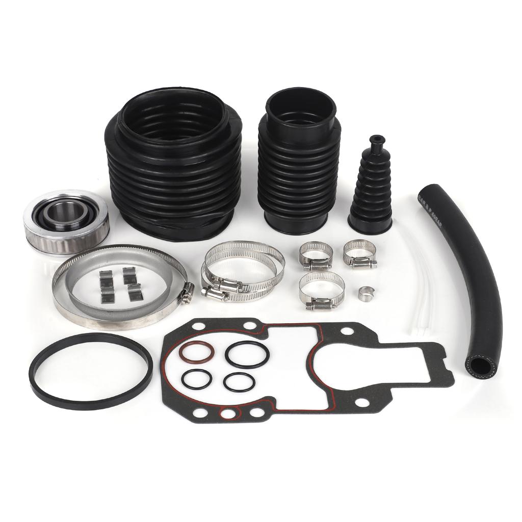 30-803099T1 For MerCruiser Alpha 1 Gen 2 1991-2002 Sequence Range 0D469859 And Above Black Transom Sealed Bellows Kit 18-8218
