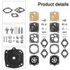 For Tillotson For HS Series For Carburetor Rebuild Kit Value Pack of 2 Sets to Enhance Performance on Various Chainsaw Models