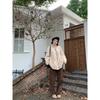 Large Size 2025 Autumn New Sweater Cardigan Soft, Sweet,Fashionable Loose Knit Jacket Top Women's Clothing