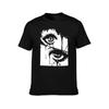 Anime Goth Girl Eyes Tshirt Urban Casual Loose Fit Tee