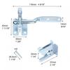 Easy Installation Carbon Steel Lock Fence Hinge Latch Lock