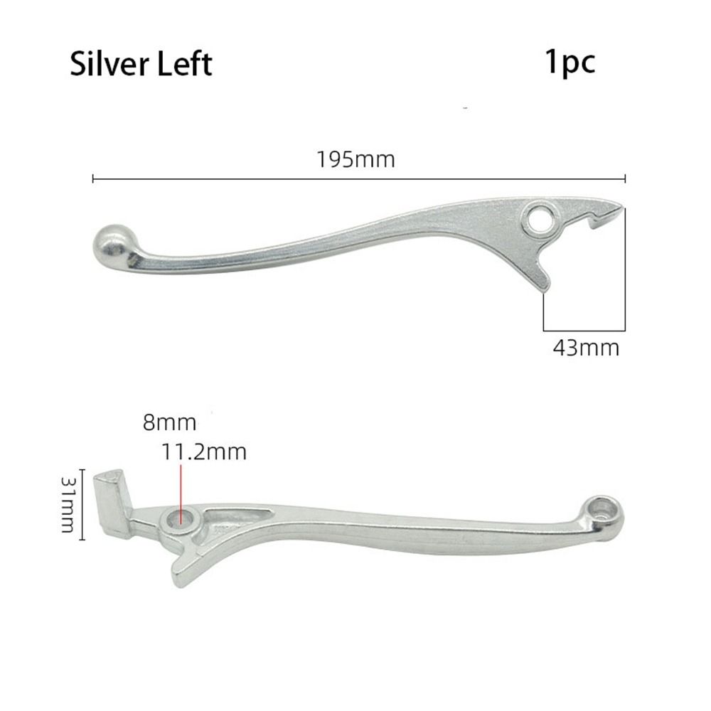 Left and Right Handle Brake Lever 195mm Accessories Disc Brake Lever  Motorcycle Accessories
