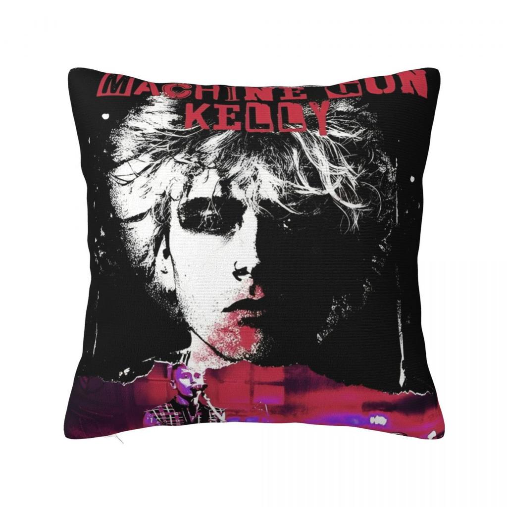 MGK Machine Gun Kelly Raper Poszewka na poduszkę Modna poszewka na poduszkę Miękka poszewka z wzorem Poszewki na poduszki na sofę Dekoracja domu